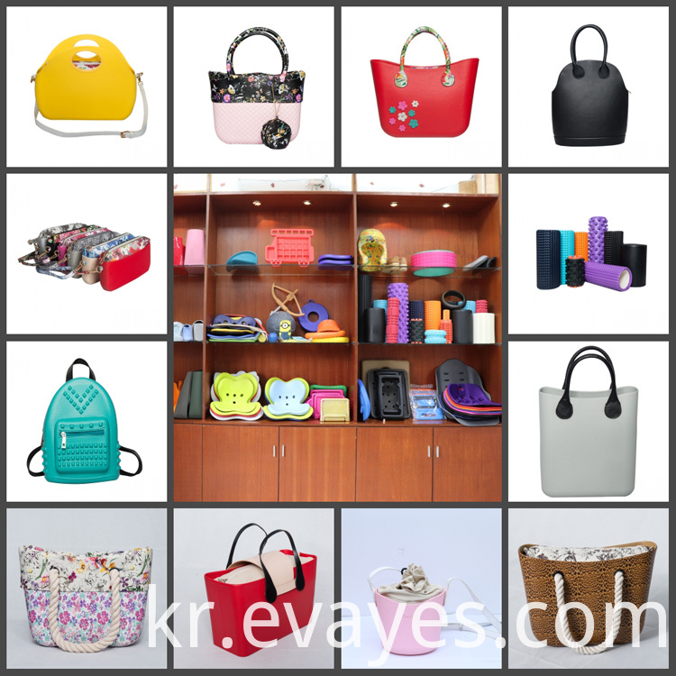 사용자 정의에 바 비치 핸드백 custom EVA beach handbag